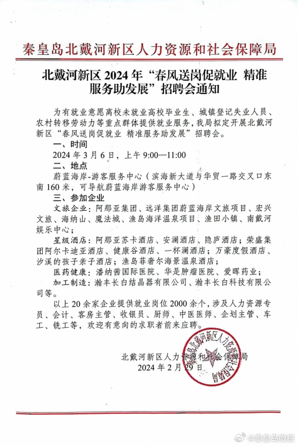 北戴河区教育局最新招聘信息详解